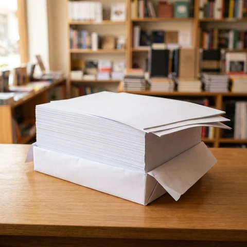 Papelería: papel bond, cartulinas y folders