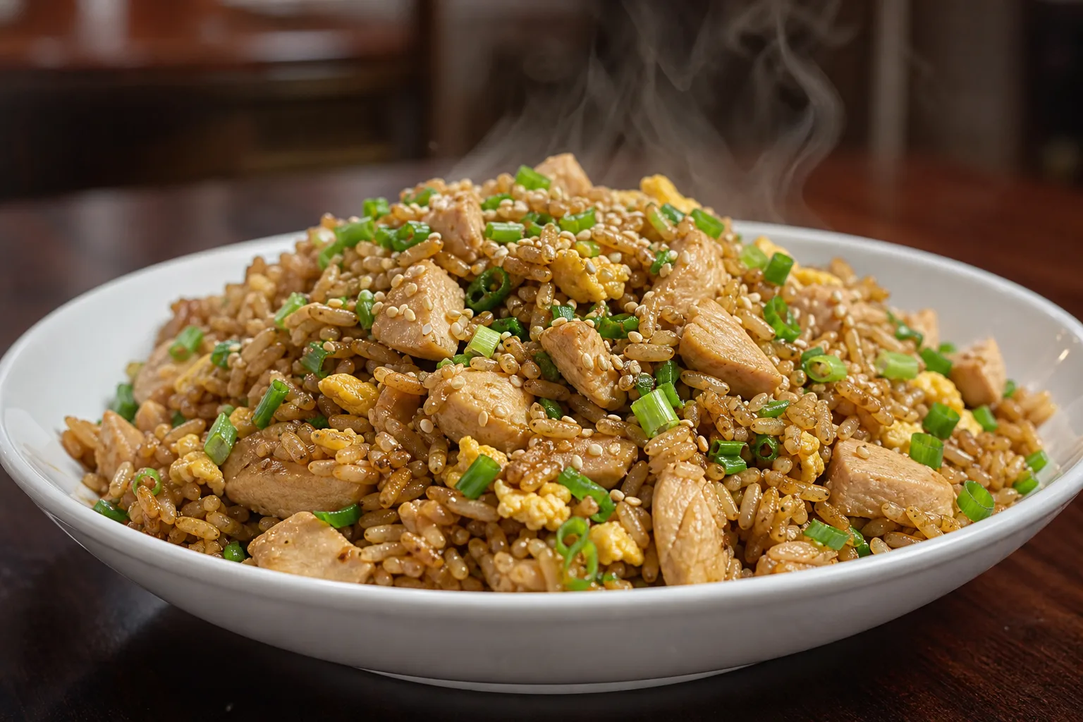 Arroz chaufa de pollo