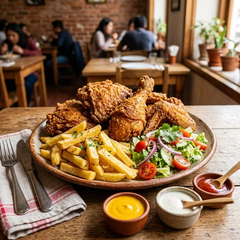 Pollo broaster
