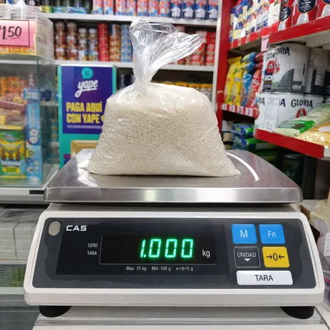 Arroz superior por kilo