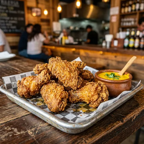 Pollo broaster