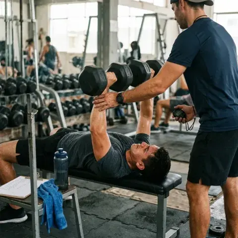 Entrenamiento guiado con entrenador