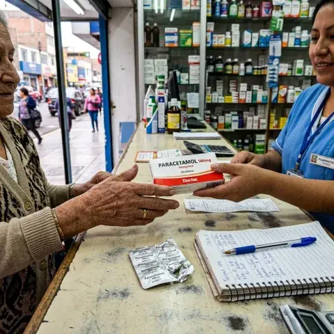 Paracetamol 500 mg en caja