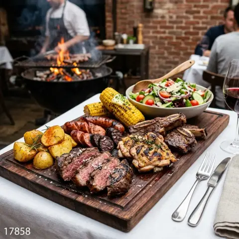 Parrilla para compartir