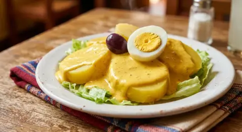 Papa a la Huancaína (mín. 40 platos)