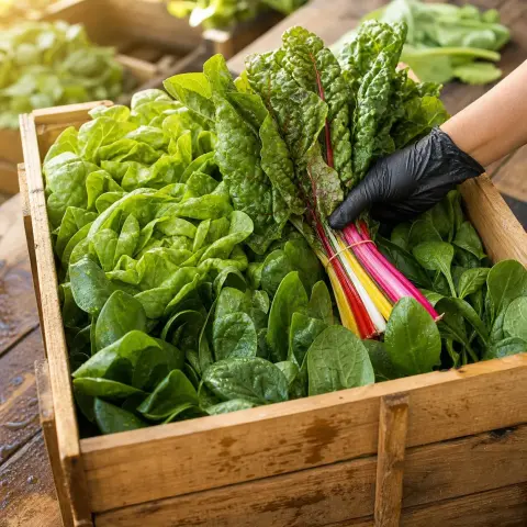 Caja mixta de verduras de hoja 5 kilos