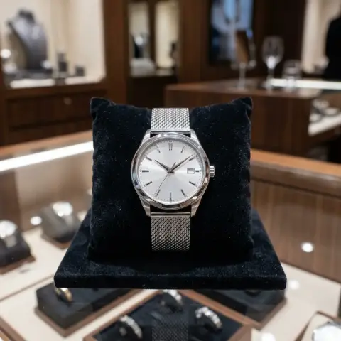 Relojes clásicos de malla metálica y deportivos