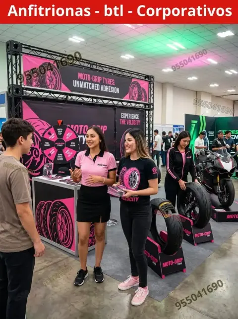 Servicio de azafatas de protocolo en Trujillo
