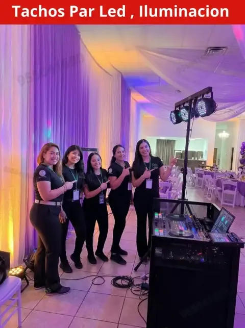 Iluminación para eventos corporativos en Trujillo