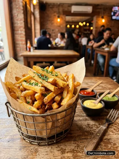 Papas fritas porción extra grande
