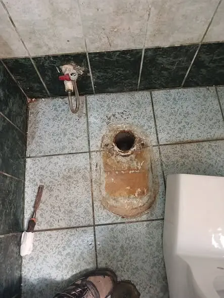 Instalación de inodoro y trabajos sanitarios