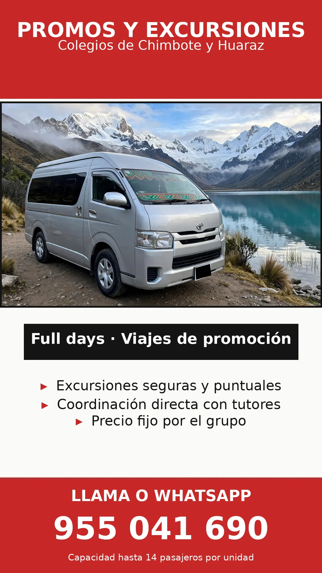 Full days y promociones escolares