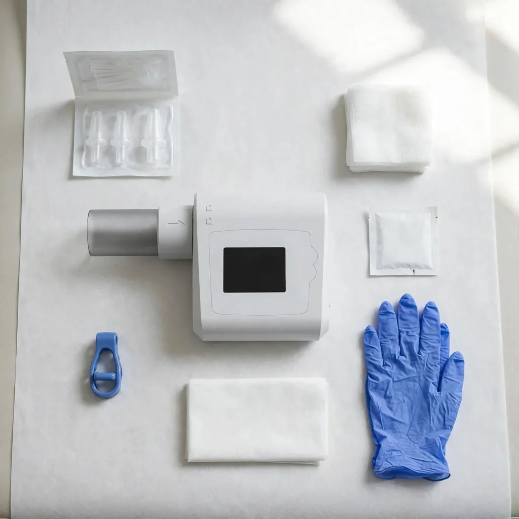 Espirometría, prueba de función pulmonar