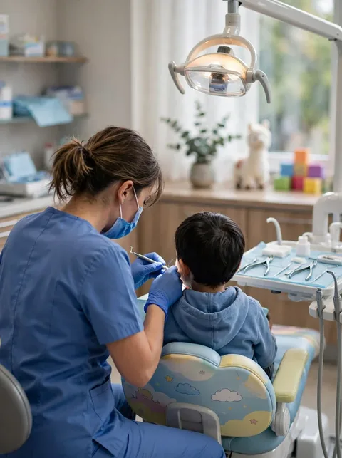 Odontopediatría (atención para niños)