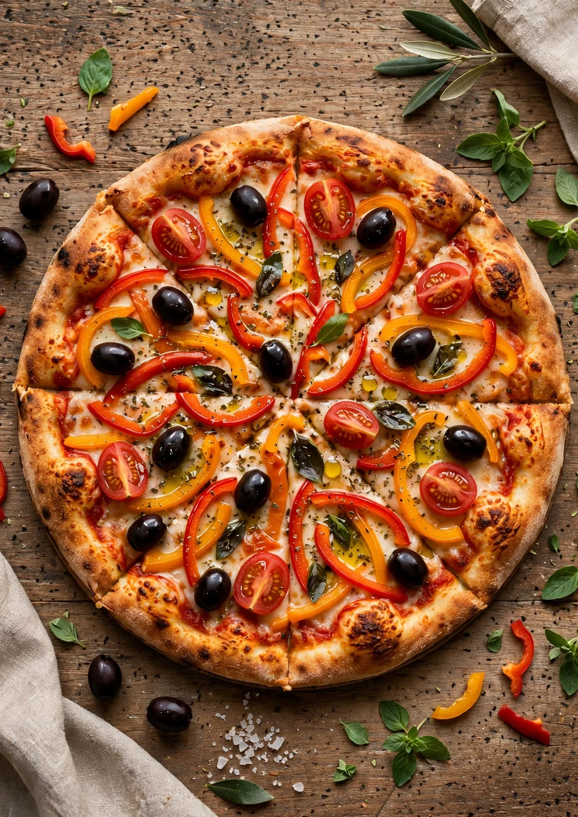 Pizza Mediterránea