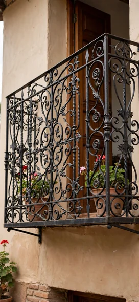 Barandas, balcones y rejas