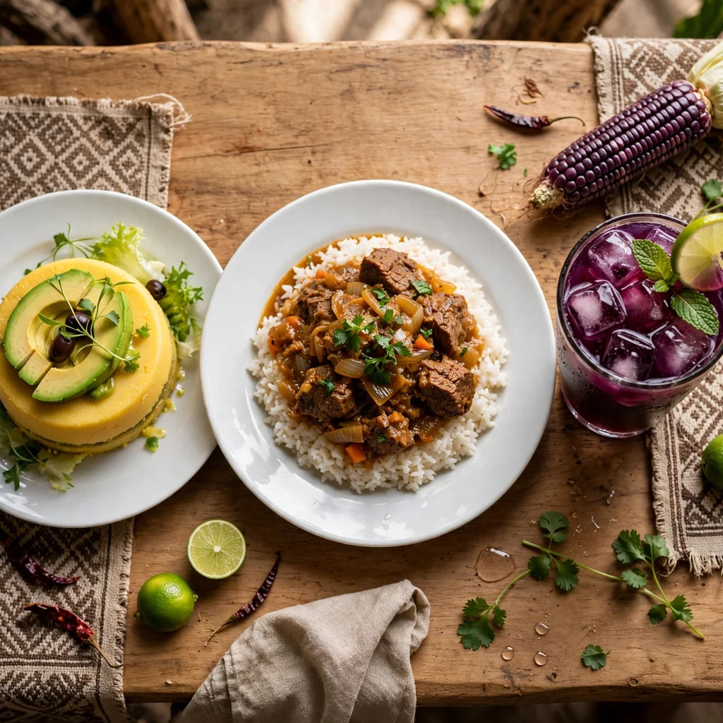 Menú criollo completo para grupos