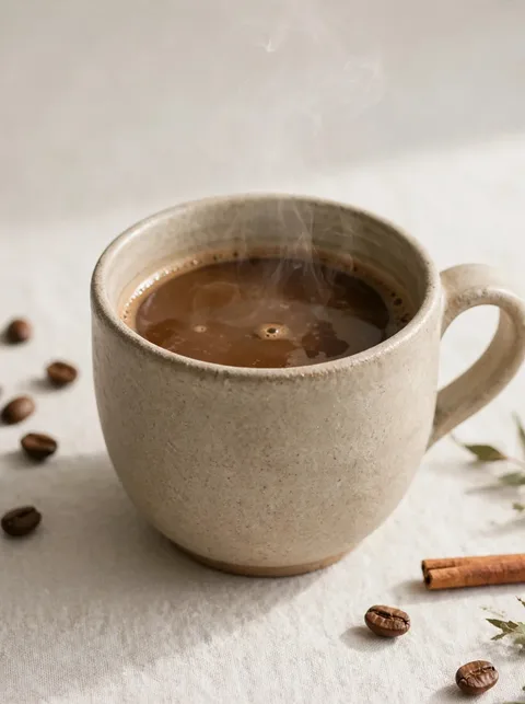 Café pasado y chocolate caliente