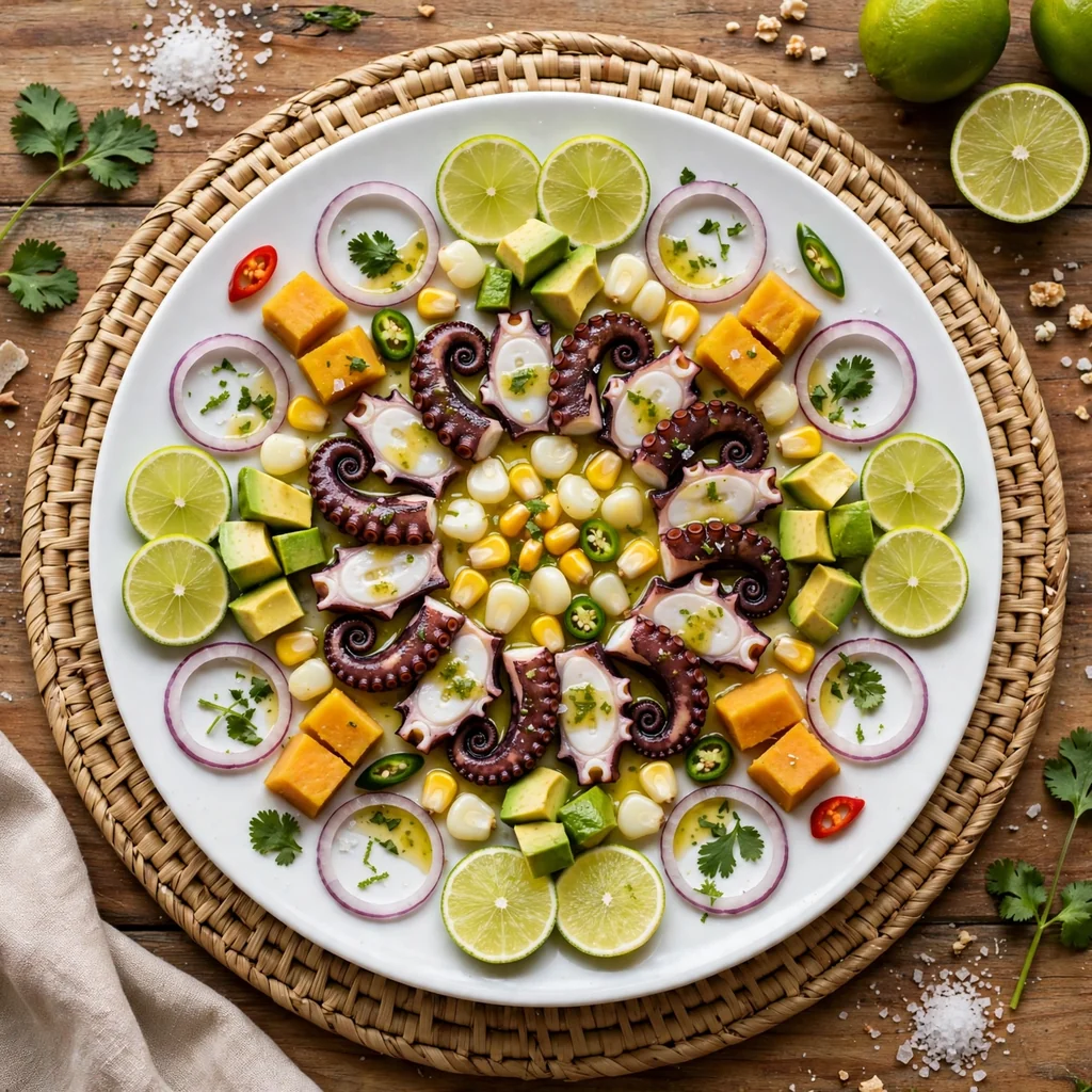 Tiradito de pulpo