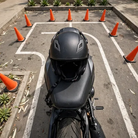 Sesión de refuerzo y confianza en moto