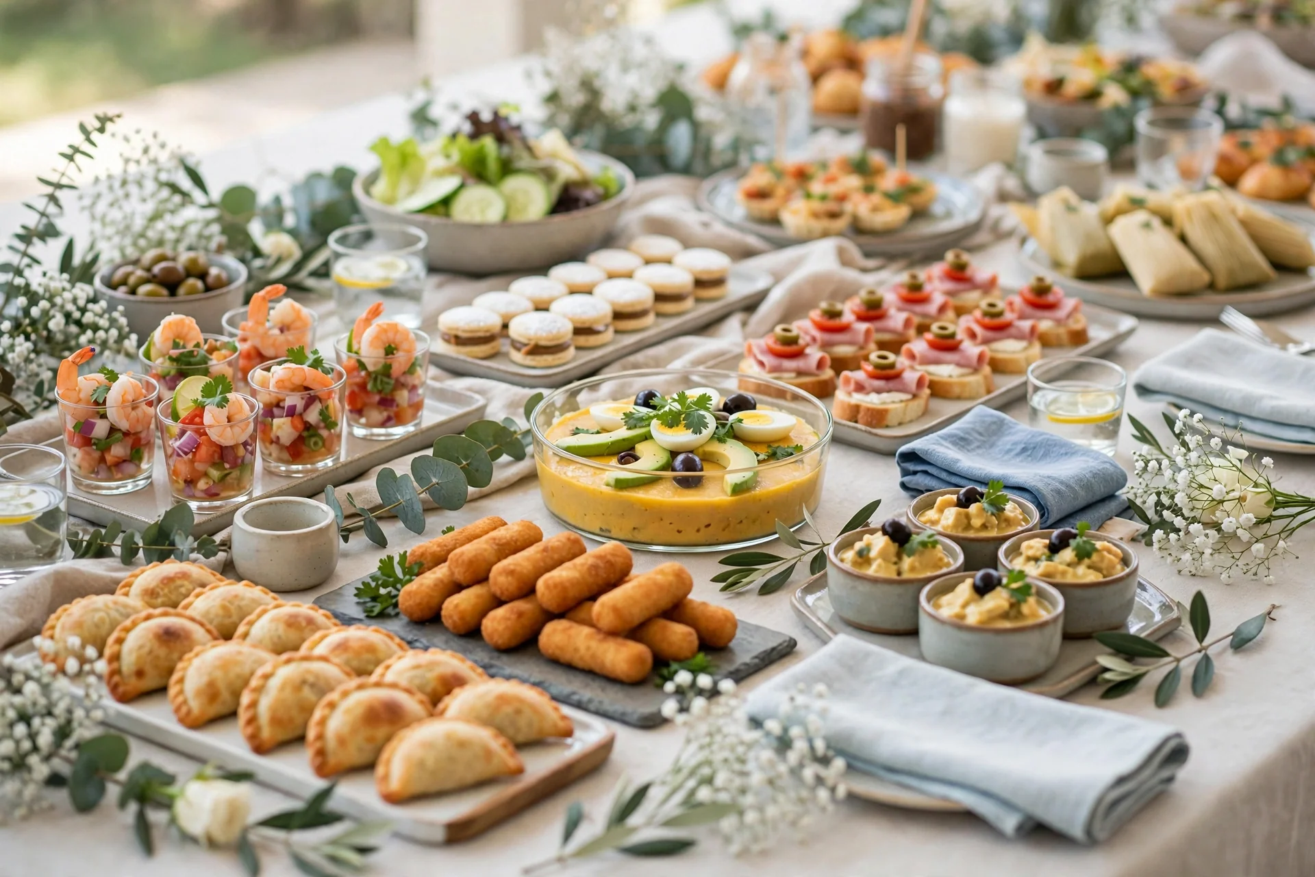 Buffet Bautizo · 30 personas