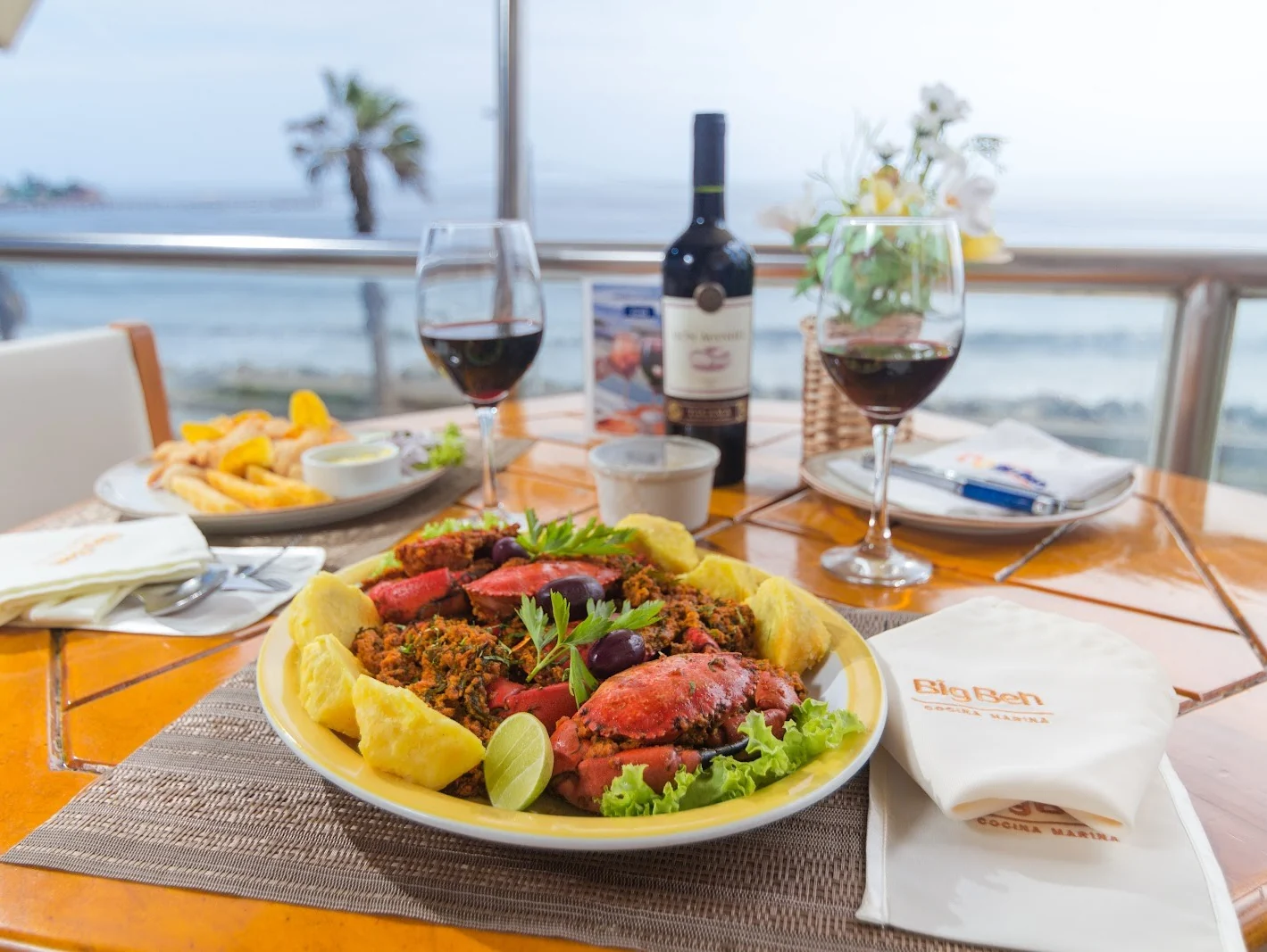 Parrilla marina