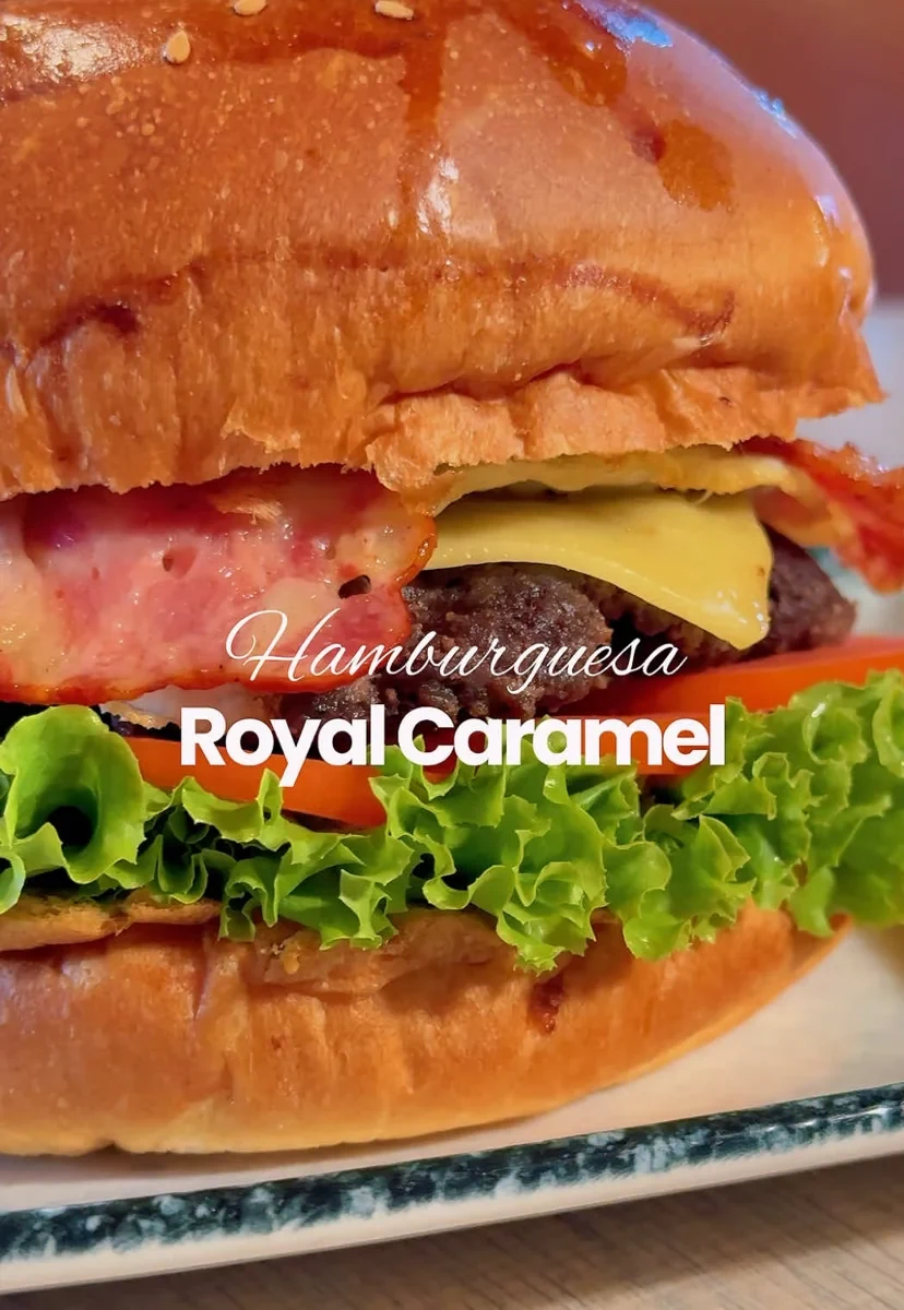 Hamburguesa Royal Caramel