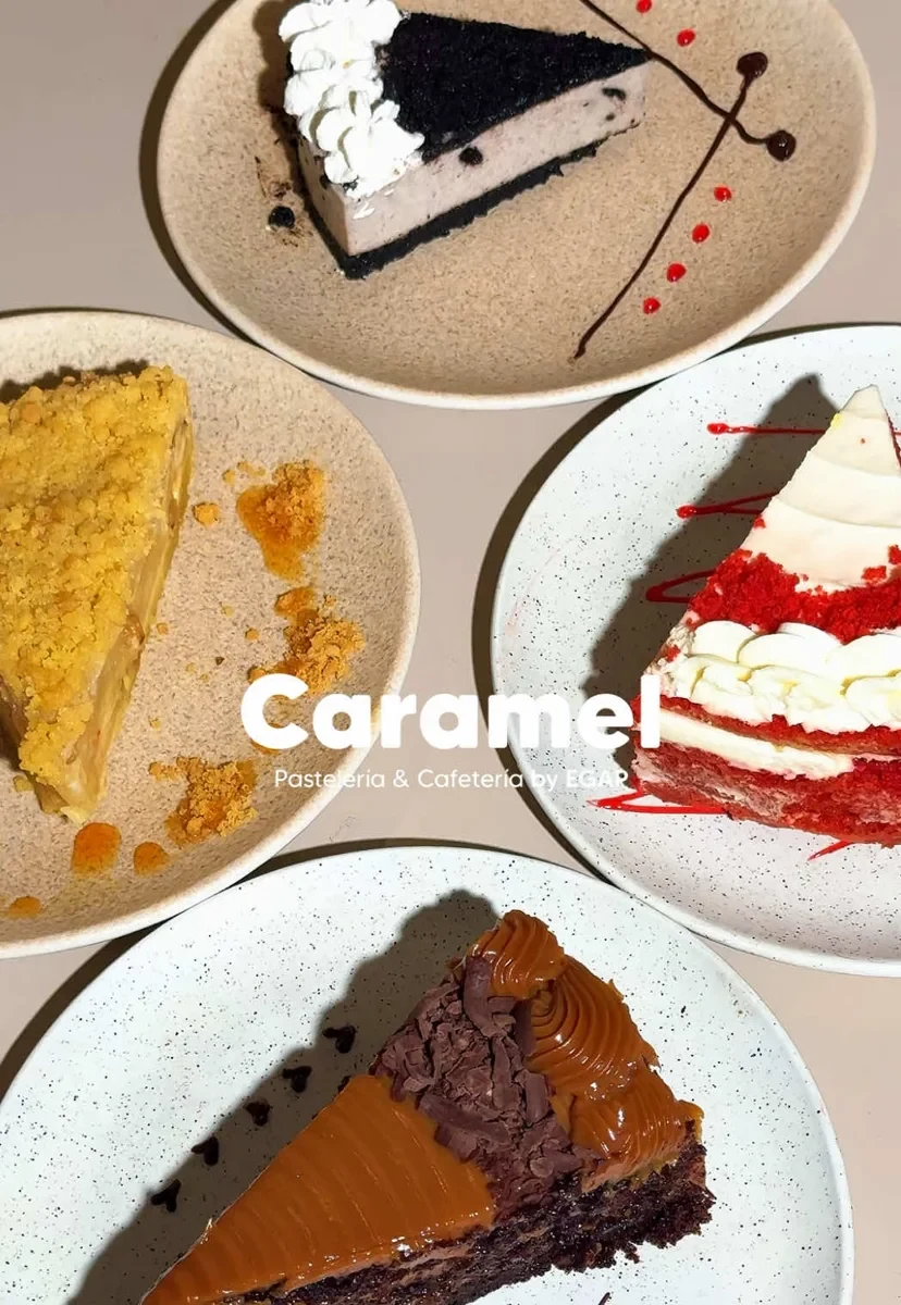 Porción de torta surtida