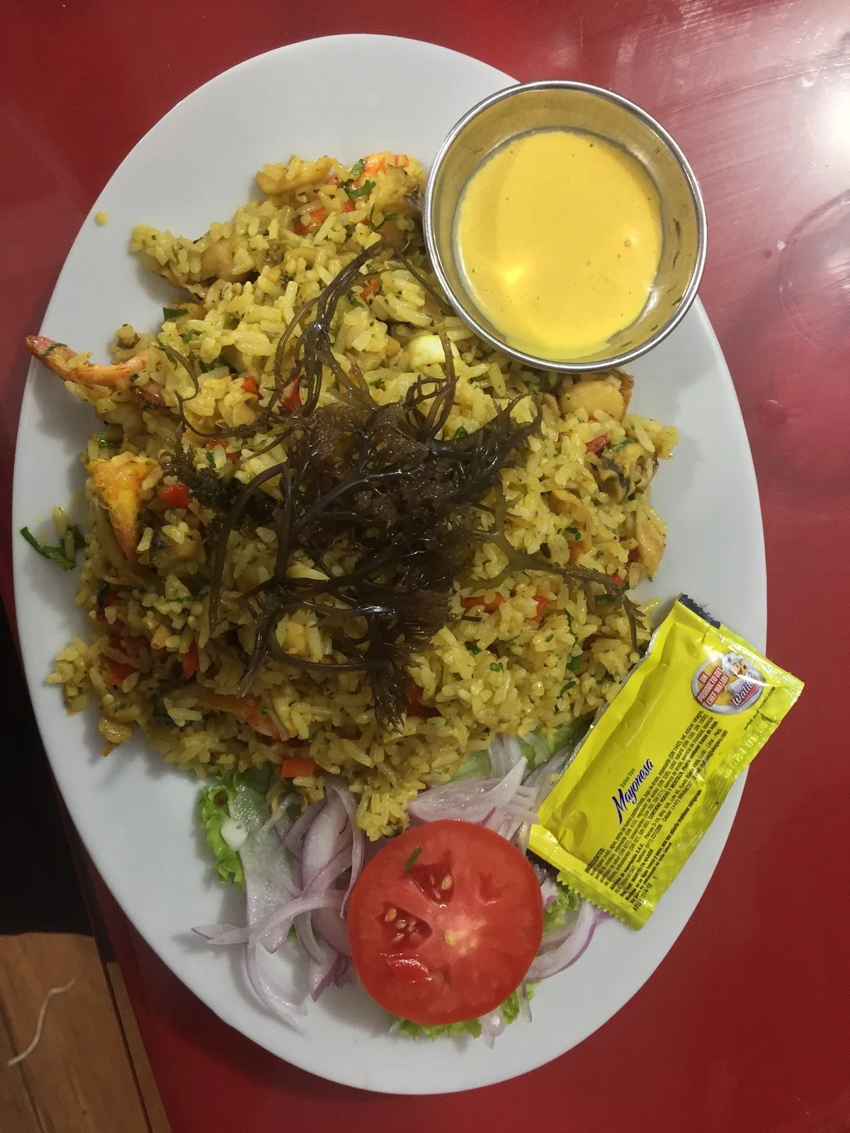 Arroz con mariscos