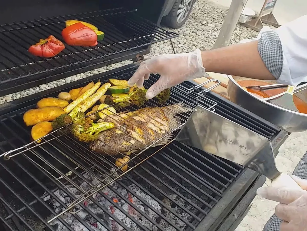 Parrilla de pescado