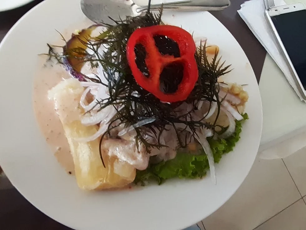 Ceviche de pescado