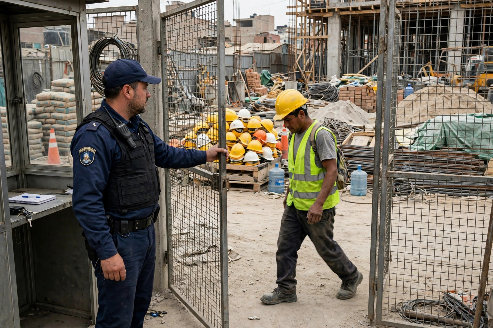 Seguridad para obras de construcción