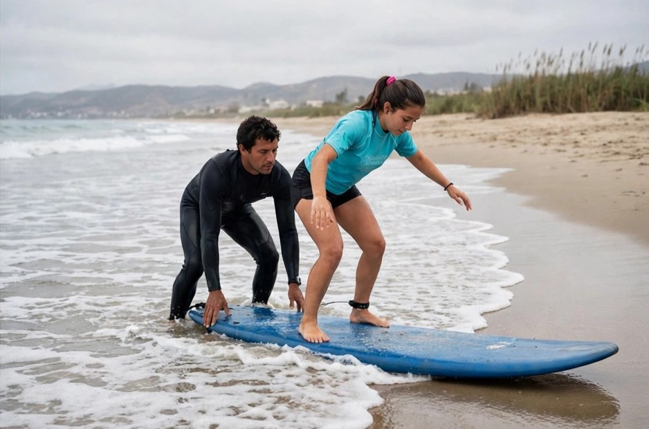 Clases de surf para principiantes