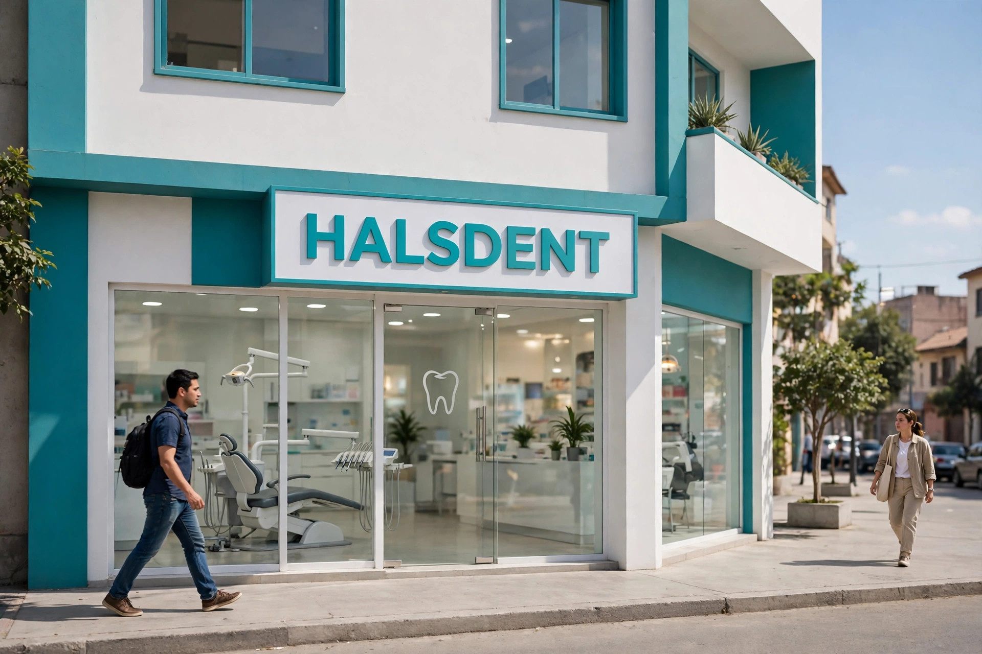 Halsdent