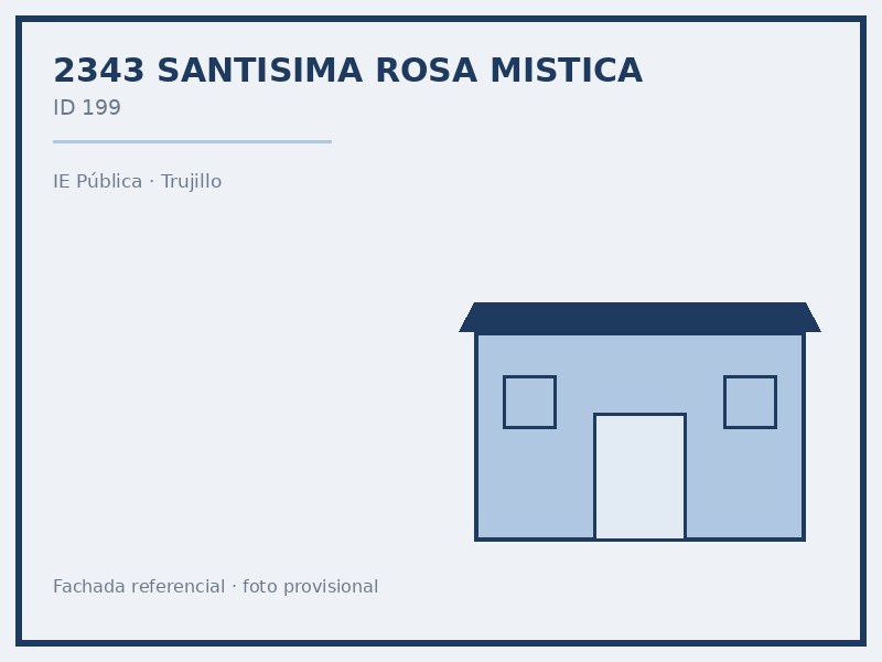 2343 SANTISIMA ROSA MISTICA