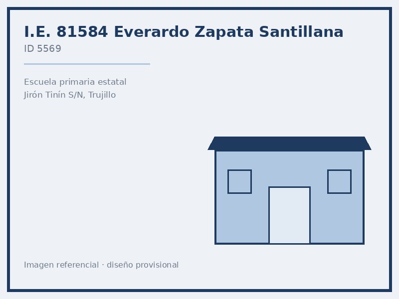 I.E. N° 81584 Everardo Zapata Santillana